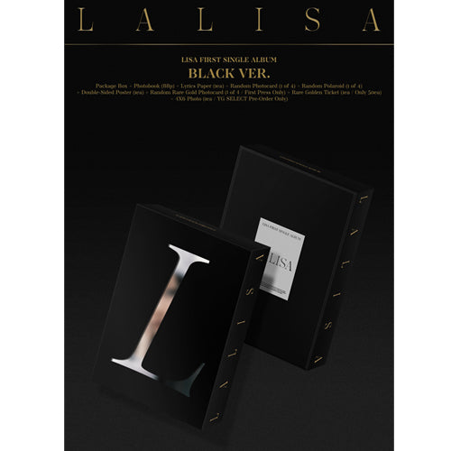 LISA from BLACKPINK / LALISA【BLACK ver.】【輸入盤】【CD MAXI LISA from BLACKPINK / LALISA【BLACK ver.】【輸入盤】【CD MAXI