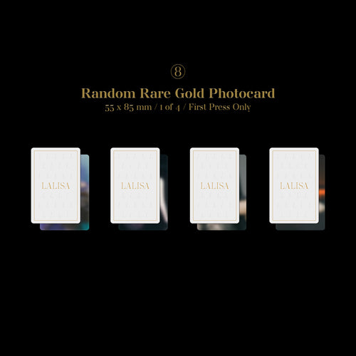 LISA from BLACKPINK / LALISA【GOLD ver.】【輸入盤】【CD MAXI】