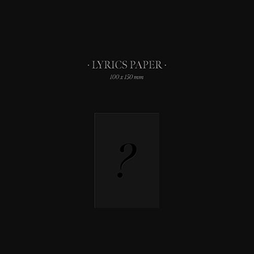 JISOO from BLACKPINK / JISOO FIRST SINGLE ALBUM [ME]【Black Ver.】【CD MAXI】