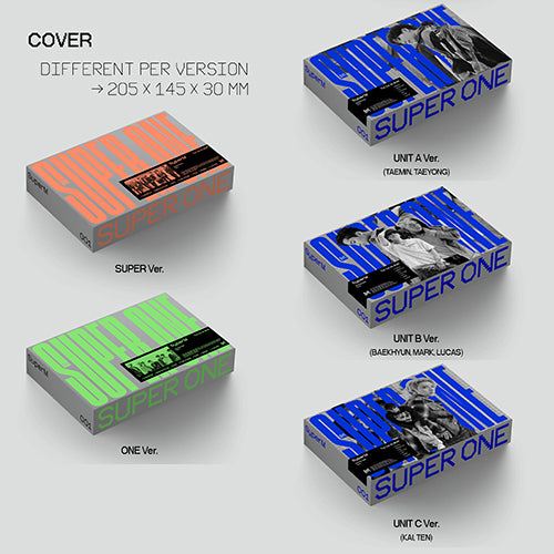 SuperM / Super One【Unit A Ver.】【Asia Ver.】【TAEMIN / TAEYONG】【CD】