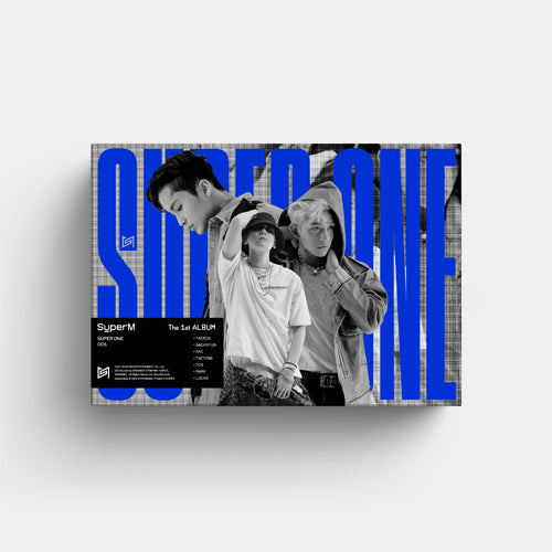 SuperM / Super One【Unit B Ver.】【Asia Ver.】【BAEKHYUN / MARK / LUCAS】【CD】