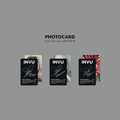 TAEYEON / INVU【ENVY Ver.】【完全数量限定生産盤】【CD】