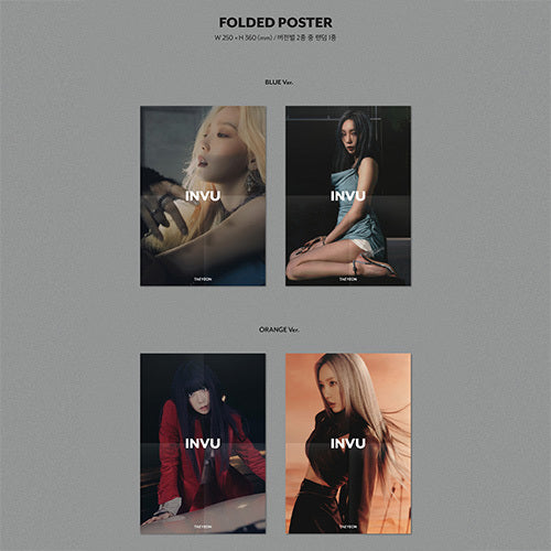 TAEYEON / INVU【BLUE Ver.】【CD】