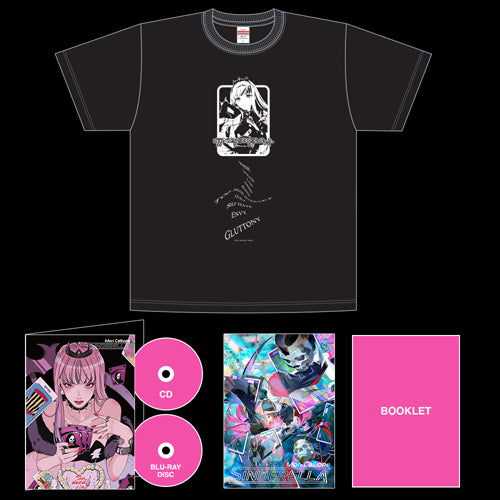 Mori Calliope / SINDERELLA【初回生産限定Tシャツ付きSpecial盤】【CD】【+Blu-ray】【+T-shirt】
