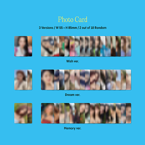 fromis_9 / from our Memento Box【単品ランダム（Wish ver. / Dream ver. / Memory ver.）】【輸入盤】【CD】