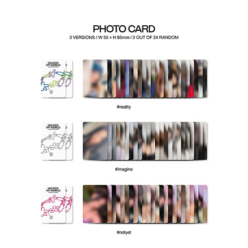 fromis_9 / Unlock My World【単品ランダム】【CD】