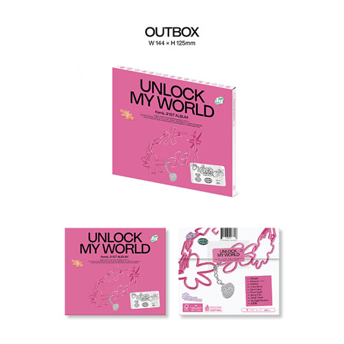 fromis_9 / Unlock My World(Compact ver.)【単品ランダム】【CD