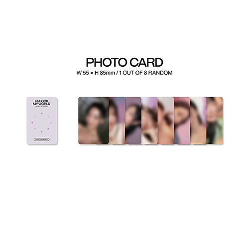fromis_9 / Unlock My World(Compact ver.)【単品ランダム】【CD