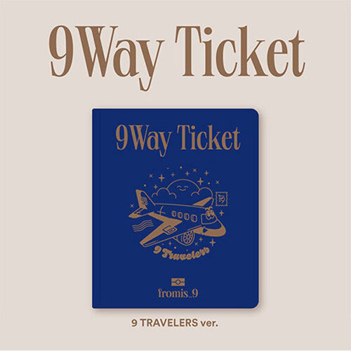 fromis_9 / 9 WAY TICKET【9 TRAVELERS ver.】【輸入盤】【CD】
