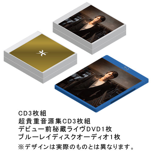 德永英明 / ALL TIME BEST Presence【豪華BOX仕様】【5000セット生産限定商品】【CD】【+ボーナスCD】【+DVD】【+Blu-ray Audio】