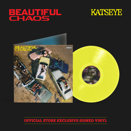 KATSEYE / BEAUTIFUL CHAOS【UNIVRSAL MUSIC STORE限定盤】【LP】【カラー・ヴァイナル】【アナログ】