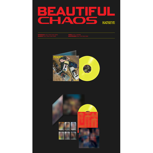 KATSEYE / BEAUTIFUL CHAOS【UNIVRSAL MUSIC STORE限定盤】【LP】【カラー・ヴァイナル】【アナログ】