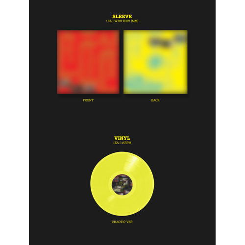 KATSEYE / BEAUTIFUL CHAOS【UNIVRSAL MUSIC STORE限定盤】【LP】【カラー・ヴァイナル】【アナログ】