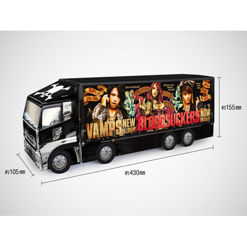 VAMPS / VAMPS LIVE 2014－2015【VAMPSトレーラースペシャルBOX仕様】【通常盤A】【Tシャツ：Mサイズ】【Blu-ray】【+グッズ（クラッチバッグ、Tシャツ、ハンドタオル）】