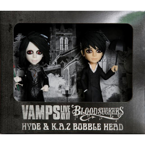 VAMPS / VAMPS LIVE 2015 BLOODSUCKERS【ストア限定】【Blu-ray】【+オリジナルグッズ（バブルヘッドフィギュアHYDE&K.A.Z）】【+BOX】