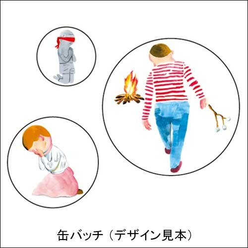 GREAT3 / 缶バッチ&ステッカー セット