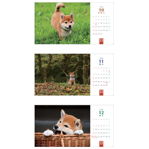 豆助 / 和風総本家 二十代目豆助 卓上カレンダー2018