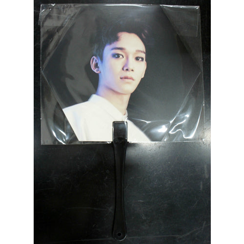 EXO / EXO 中毒うちわ（CHEN）【直径22㎝、持ち手16.5㎝】