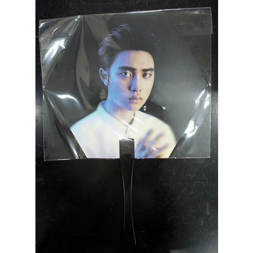 EXO / EXO 中毒うちわ（D．O．）【直径22㎝、持ち手16.5㎝】