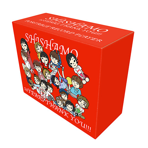 SHISHAMO レコードプレイヤー SHISHAMO / SHISHAMO 10YEARS THANK YOU!!! PORTABLE RECORD PLAYER