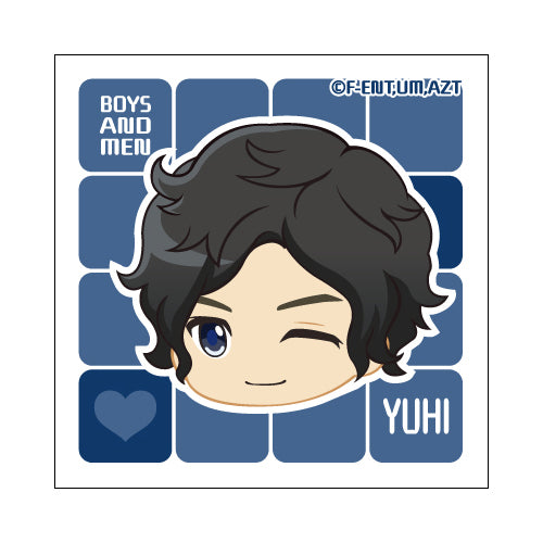 BOYS AND MEN / ボイメン☆恋～ようこそボイメンハウスへ～ キャラクターグッズ【スクエア 缶バッジ （目隠し：全13種）】