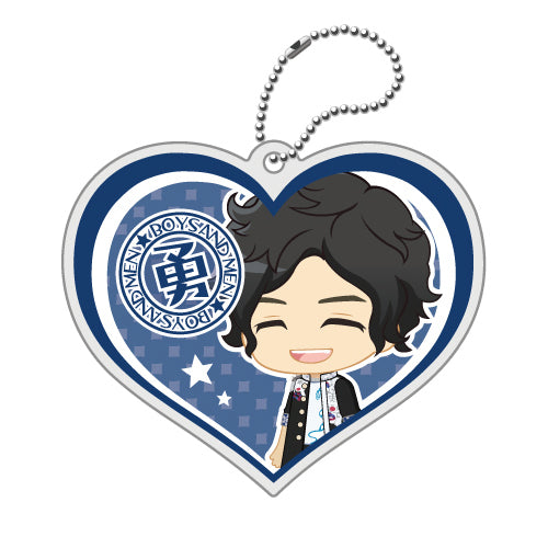 BOYS AND MEN / ボイメン☆恋～ようこそボイメンハウスへ～ キャラクターグッズ【ハート形アクリルキーホルダー （目隠し：全11種）】