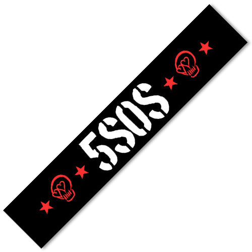 ファイヴ・セカンズ・オブ・サマー / 5SOS Stencil Towel【タオル】