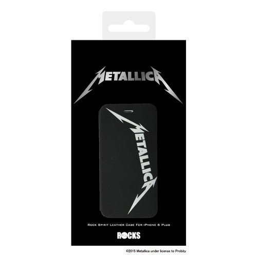 メタリカ / Metallica iPhone 6 Leather Case Band Logo【iPhone 6ケース】