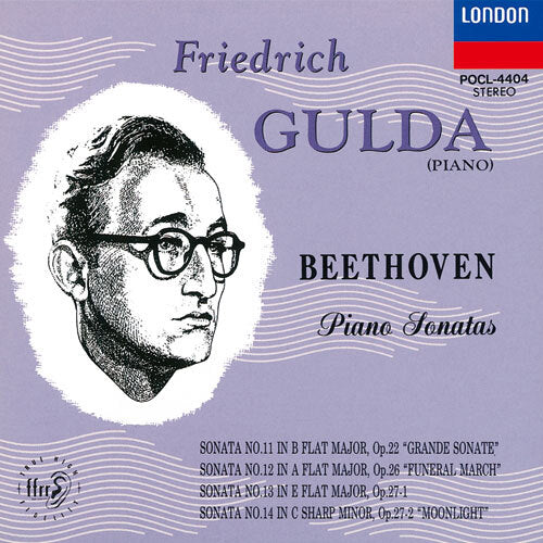 フリードリヒ・グルダ / ベートーヴェン：ピアノ・ソナタVOL.4【CD】