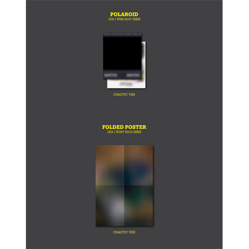 KATSEYE / BEAUTIFUL CHAOS【Chaotic Ver.】【通常盤】【CD】