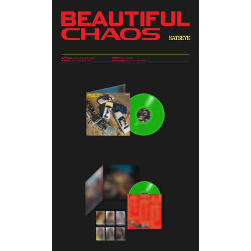 KATSEYE / BEAUTIFUL CHAOS【LP】【カラー・ヴァイナル】【アナログ】