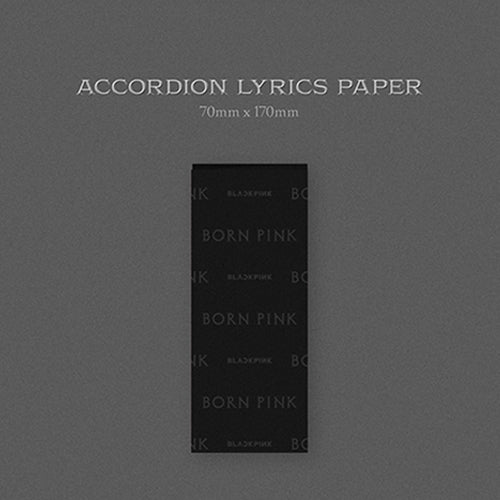 BLACKPINK / BORN PINK【BOX SET ver.】【BLACK Ver.】【CD】