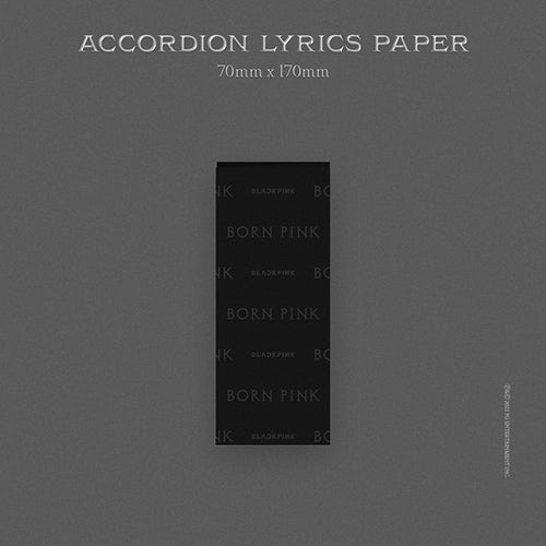 BLACKPINK / BORN PINK【DIGIPACK ver.】【ROSÉ Ver.】【CD】