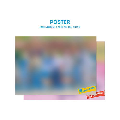 DRIPPIN / Free Pass【A Ver.】【輸入盤】【CD MAXI】