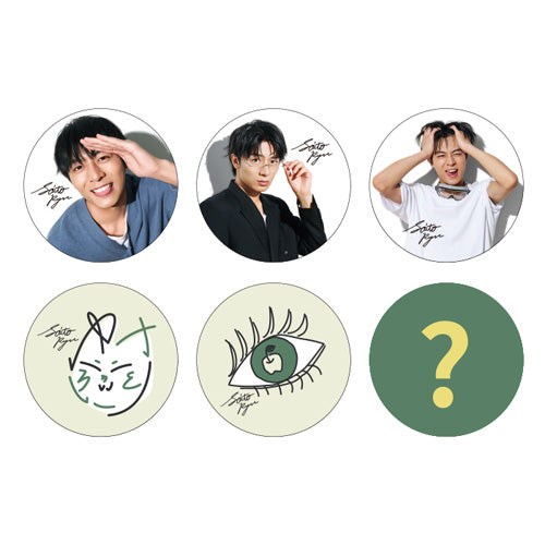 齋藤璃佑 / 22nd Birthday  Event 缶バッジ【グッズ】