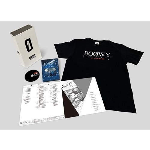 BOØWY / BOØWY VIDEO Limited BOX【限定生産商品】【BOØWY HUNT＆UNIVERSAL MUSIC STORE限定販売商品】【Blu-ray】【+Tシャツ】