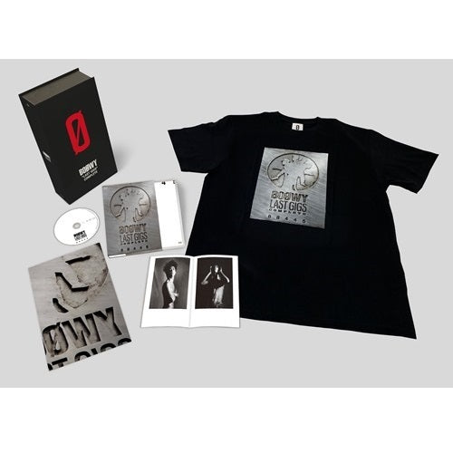 BOØWY / "LAST GIGS" COMPLETE Limited BOX【限定生産商品】【BOØWY HUNT＆UNIVERSAL MUSIC STORE限定販売商品】【Blu-ray】【+Tシャツ】