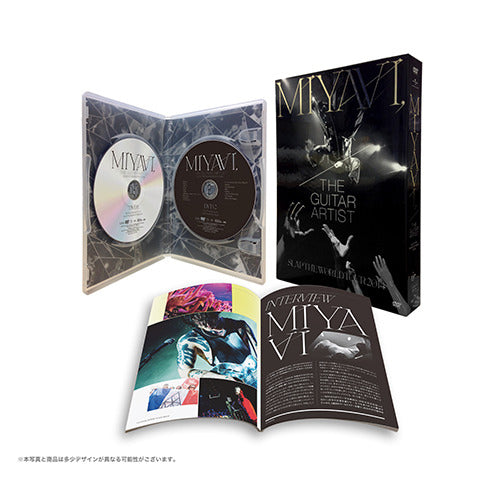 MIYAVI / MIYAVI, THE GUITAR ARTIST ?SLAP THE WORLD TOUR 2014-【初回生産限定盤】【DVD】【+スペシャルブックレット】