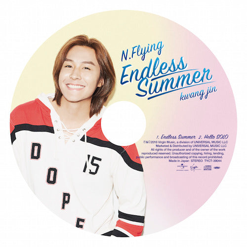 N.Flying / Endless Summer【初回限定盤 ピクチャーレーベル（グァンジン）】【CD MAXI】