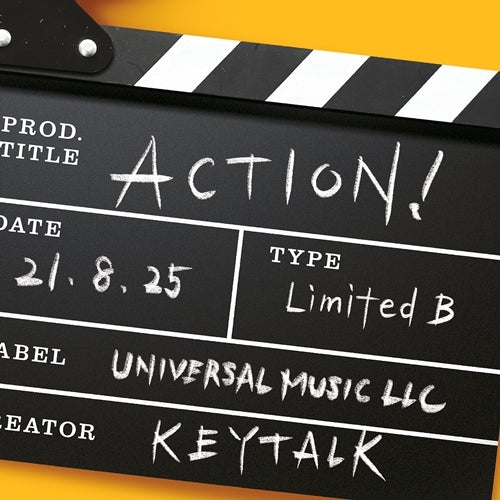 KEYTALK / ACTION！【初回限定盤B】【CD】【+DVD】
