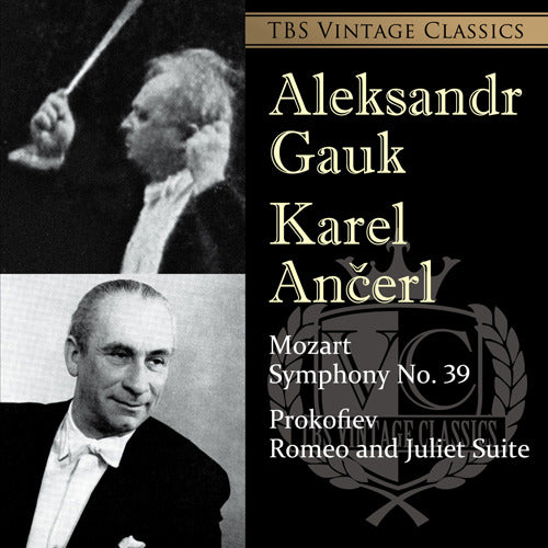 アレクサンドル・ガウク&カレル・アンチェル / TBS VINTAGE CLASSICS （9） モーツァルト：交響曲第39番【SA-CD】【SA-CD HYBRID】