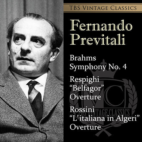 フェルナンド・プレヴィターリ / TBS VINTAGE CLASSICS (22) ブラームス：交響曲第4番【SA-CD】【SA-CD HYBRID】