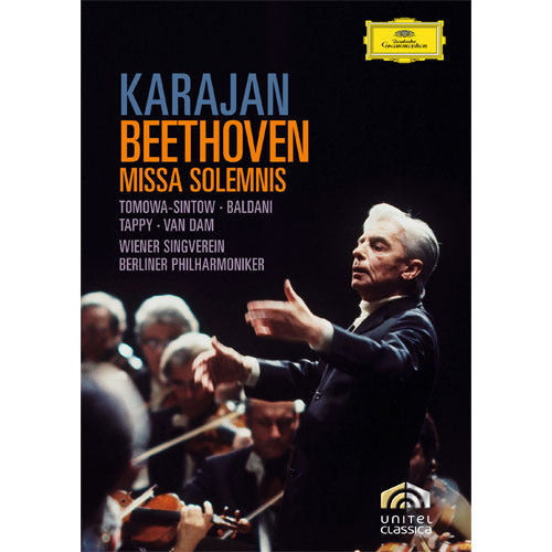 ヘルベルト・フォン・カラヤン / ベートーヴェン：ミサ・ソレムニス【限定盤】【DVD】
