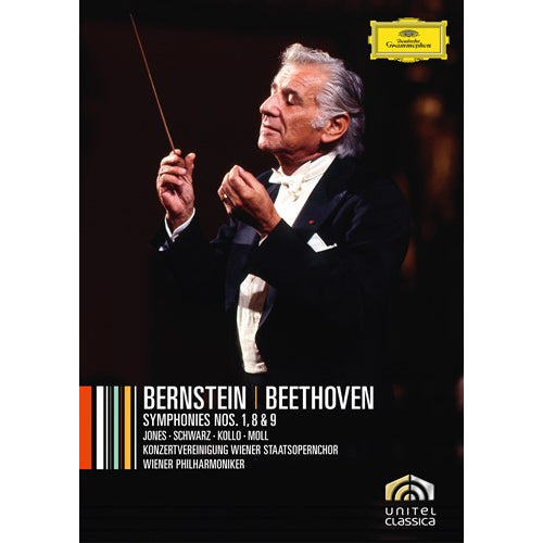 レナード・バーンスタイン / ベートーヴェン: 交響曲 第1番・第8番・第9番【初回限定盤】【DVD】