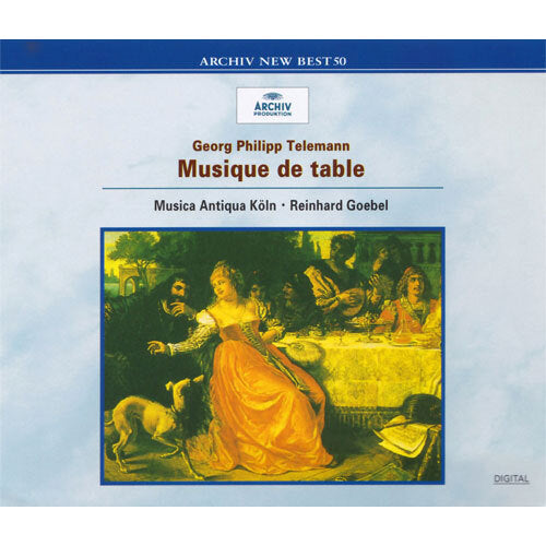 ムジカ・アンティクヮ・ケルン / テレマン：ターフェルムジーク（第1～3集）【CD】