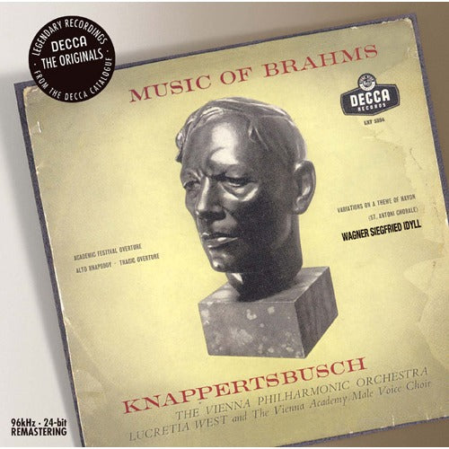 ハンス・クナッパーツブッシュ / ブラームス：大学祝典序曲、アルト・ラプソディ、他【CD】