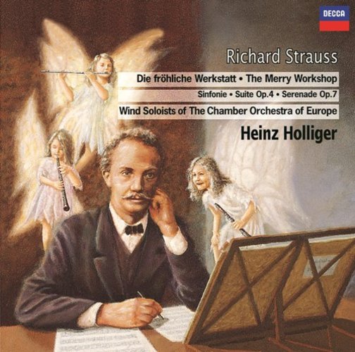 ハインツ・ホリガー / R.シュトラウス: 管楽器のためのセレナード【CD】