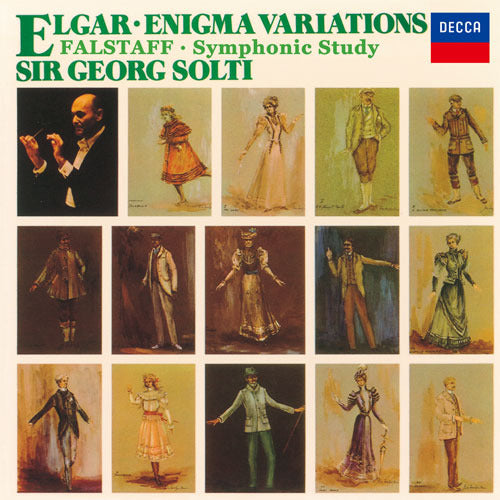 サー・ゲオルグ・ショルティ / エルガー：エニグマ変奏曲、交響的習作《フォールスタッフ》【CD】