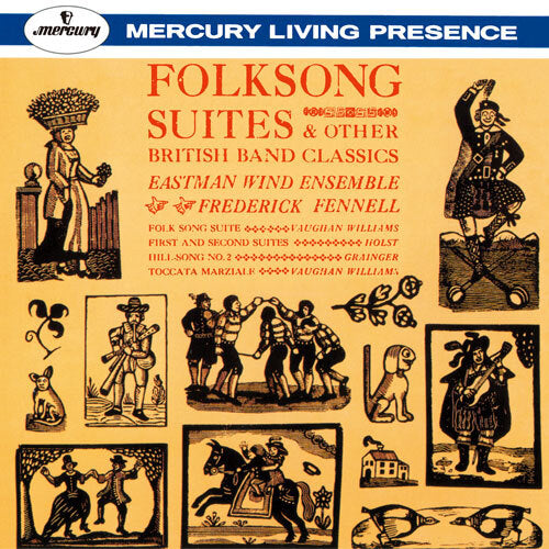 フレデリック・フェネル / ホルスト：吹奏楽のための組曲第1番・第2番 他【CD】