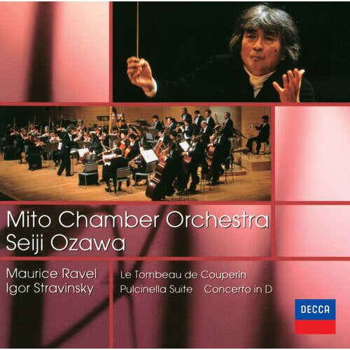 小澤征爾 / ストラヴィンスキー:バレエ組曲《プルチネルラ》/ラヴェル:《クープランの墓》他【CD】